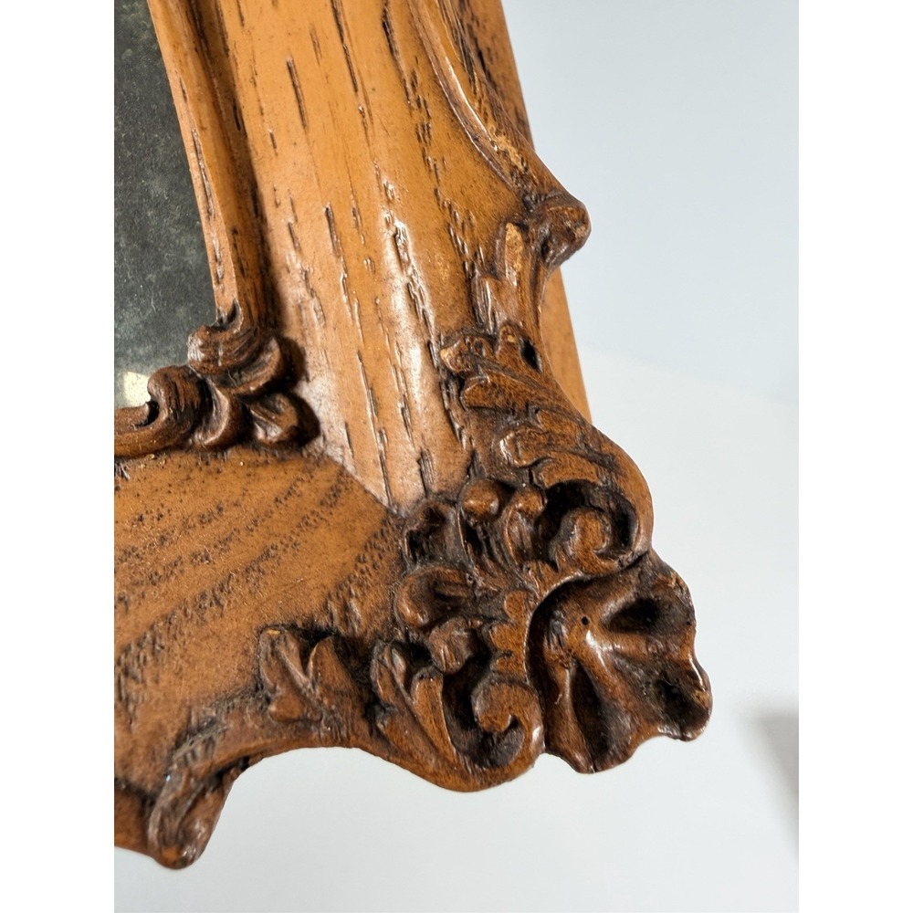 Vintage Ornate Wooden Frame‎ With Antique Photograph. Victorian Style Decor. - Picture 8 of 15